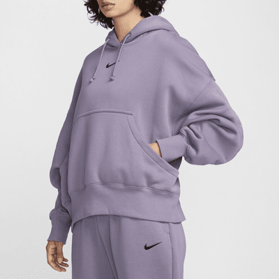 Sudadera con gorro sin cierre de tejido Fleece over-oversized para mujer Nike Sportswear Phoenix