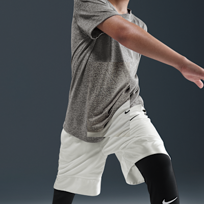 Nike Pro Big Kids' (Boys') Dri-FIT 3/4-Length Tights (Extended Size)