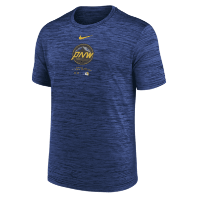 Seattle Mariners City Connect Practice Velocity Men's Nike Dri-FIT MLB T-Shirt