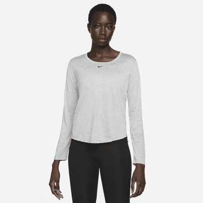 Nike One Camiseta de manga larga de ajuste estándar - Mujer. Nike ES