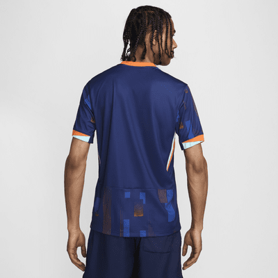 オランダ (メンズ チーム) 2024/25 スタジアム アウェイ メンズ ナイキ Dri-FIT サッカー レプリカ ユニフォーム