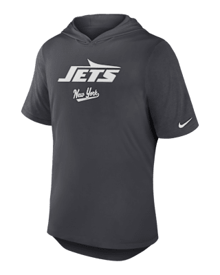 Мужская футболка New York Jets Nike Dri-FIT NFL Hooded