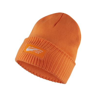 nike orange beanie