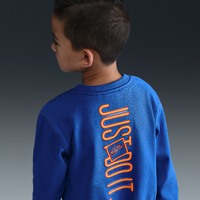 Nike Glow With Me Little Kids' Lightweight Fleece 2-Piece Crew Set
