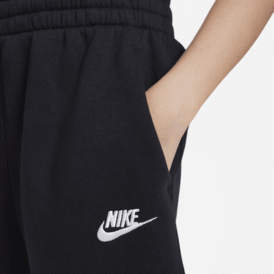 Pants de pierna ancha para niña talla grande Nike Sportswear Club Fleece