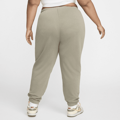 Nike Sportswear Chill Terry Pantalons de xandall de teixit French Terry de cintura alta entallats - Dona (Talles grans)