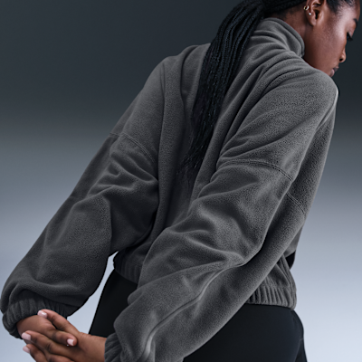 Camiseta Therma-FIT de medio cierre para mujer Nike One