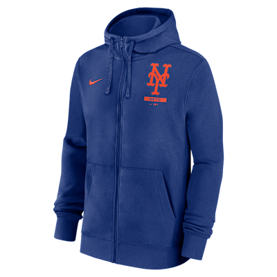 New York Mets Lockup Men's Nike MLB Full-Zip Hoodie