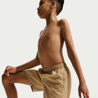 Nike Swim Breaker Big Kids' (Boys') 7" Brief-Lined Volley Short