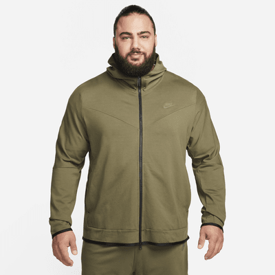 Chamarra con gorro de cierre completo para hombre Nike Tech Fleece Lightweight
