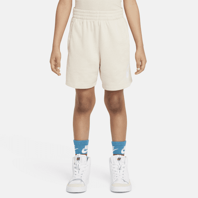 Shorts de French Terry para niños talla pequeña Nike Sportswear Club