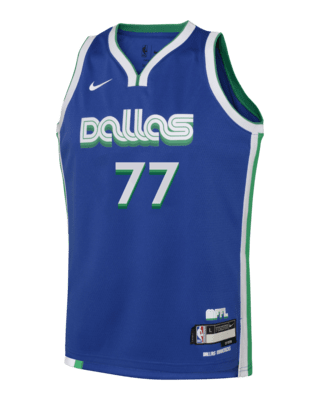 Luka Dončić Dallas Mavericks City Edition Older Kids' Nike Dri-FIT NBA ...