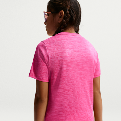 Nike Miler Older Kids' Dri-FIT Short-Sleeve Top