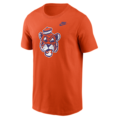 Playera universitaria Nike para hombre Clemson Tigers Legacy Alternate Logo