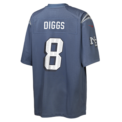 Stefon Diggs New England Patriots Rivalries Collection Big Kids' Nike NFL Game Jersey