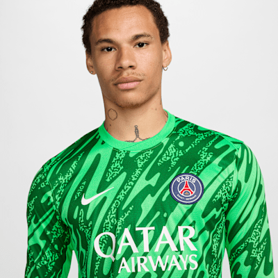 Paris Saint-Germain 2024/25 Stadium Goalkeeper Men's Nike Dri-FIT Soccer Replica Long-Sleeve Jersey