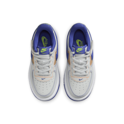 Tenis para niños de preescolar Nike Force 1 Low EasyOn