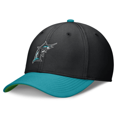 Florida Marlins Rewind Cooperstown Swoosh Men's Nike Dri-FIT MLB Hat ...