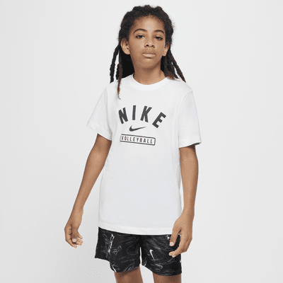 Playera de vóleibol para niños talla grande Nike