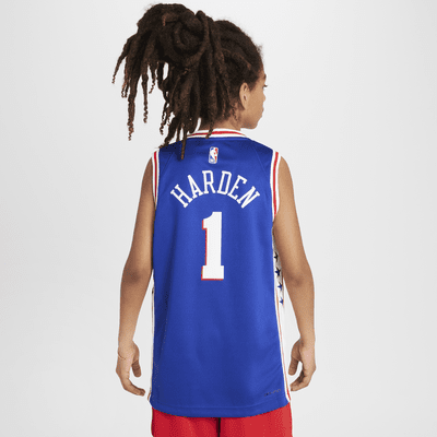 James Harden Philadelphia 76ers 2022/23 Icon Edition Older Kids' (Boys ...