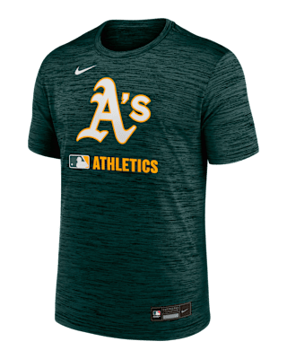 Мужская футболка Athletics Authentic Collection Velocity Nike Dri-FIT MLB