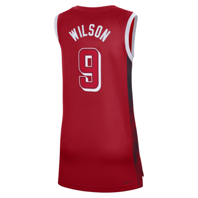 Jersey de básquetbol Nike Dri-FIT unisex A'ja Wilson Team USA USAB Limited Road