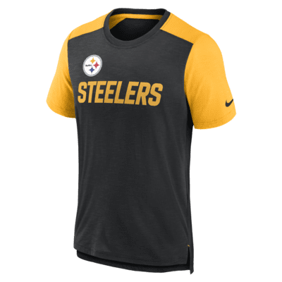 Nike Color Block Team Name (NFL Pittsburgh Steelers) Men's T-Shirt ...