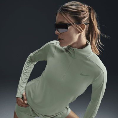 Nike Dri-FIT Pacer Damen-Pullover mit Viertelreißverschluss