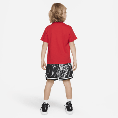 Conjunto de shorts de malla Dri-FIT para niños de preescolar Nike Culture of Basketball