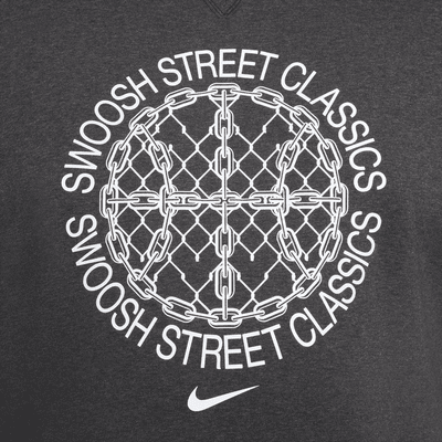 Nike Standard Issue-Dri-FIT-basketball-sweatshirt med rund hals til mænd