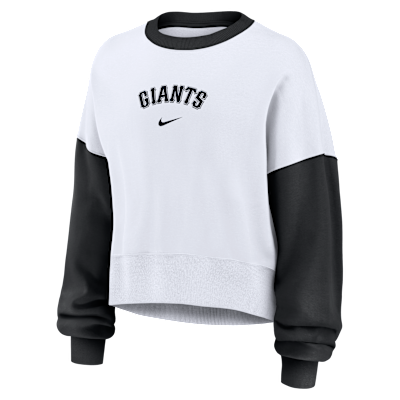 San Francisco Giants Primary Women's Nike MLB Pullover Crew