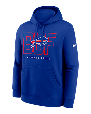 Мужское худи Buffalo Bills Busted Play Club Nike NFL Pullover Hoodie