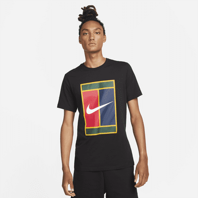 Print Hævde Har lært NikeCourt-tennis-T-shirt med logo til mænd. Nike DK