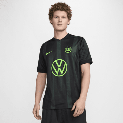 Segunda equipación Stadium VfL Wolfsburgo 2024/25 Camiseta de fútbol de réplica Nike Dri-FIT - Hombre