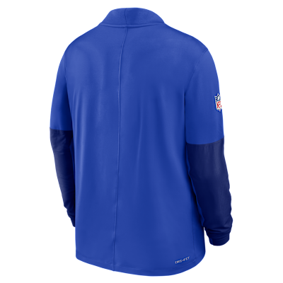 Los Angeles Rams Feel The Pressure Men's Nike Dri-FIT NFL 1/2-Zip Top
