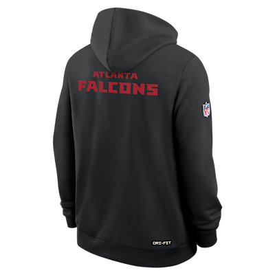Atlanta Falcons Initial Home Sideline Men's Nike Dri-FIT NFL Pullover Hoodie