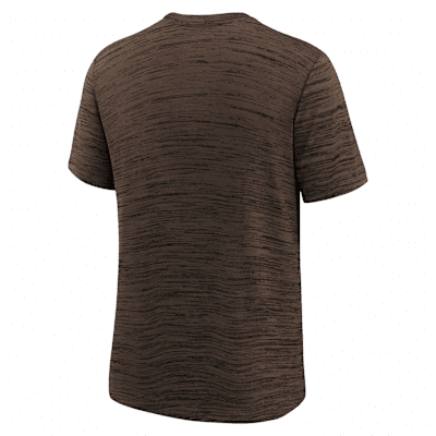 Playera Nike Dri-FIT de la MLB para niños talla grande San Diego Padres Authentic Collection Velocity