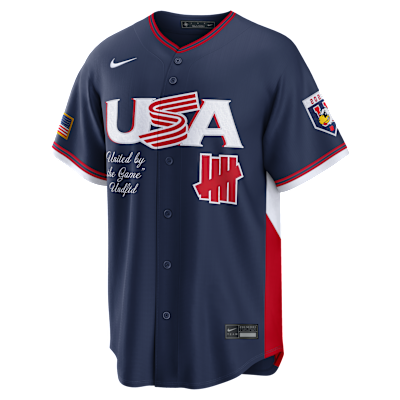 USA Baseball 2026 World Baseball Classic Undefeated Men's Nike Stadium Jersey