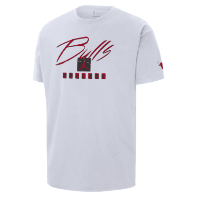 Shop Chicago Bulls Courtside Statement Edition Men's Jordan Max90 NBA T- Shirt