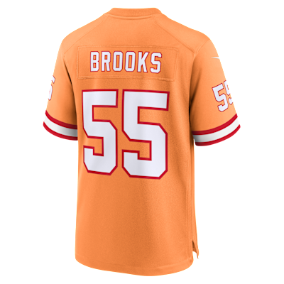 Derrick Brooks Tampa Bay Buccaneers 50th Anniversary Men's Nike NFL Game Jersey