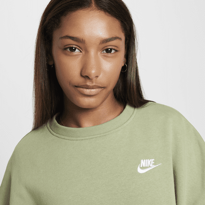 Nike Sportswear Club Fleece Girls' Boxy Crew-Neck Sweatshirt