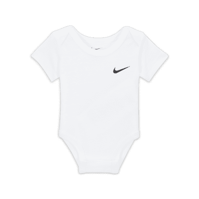 Nike-body til babyer (3-6 M) med Swoosh (pakke med 3 stk.)