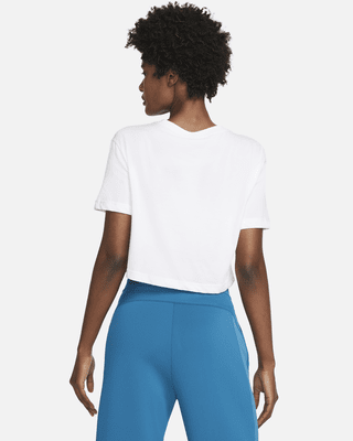 Nike Dri-FIT Slam Women's Cropped T-Shirt. Nike.com