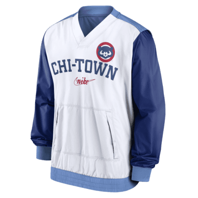 Мужская куртка Nike Rewind Warm Up (MLB Chicago Cubs)