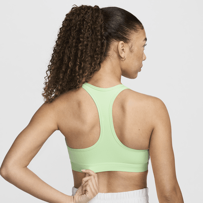 Bra deportivo con almohadillas para mujer Nike Swoosh Medium Support