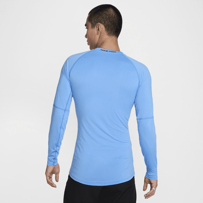 Haut de fitness ajusté à manches longues Dri-FIT Nike Pro pour homme