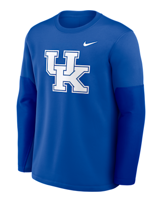 Мужская футболка Kentucky Sideline Coach Nike Therma-FIT College Long-Sleeve