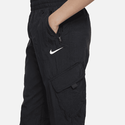 Pantaloni cargo in tessuto a vita alta Nike Sportswear – Ragazza