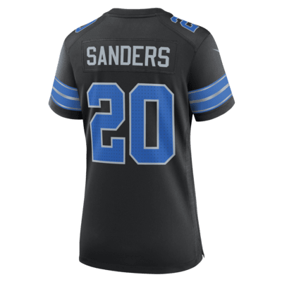 Jersey de fútbol americano Nike de la NFL Game para mujer Barry Sanders Detroit Lions