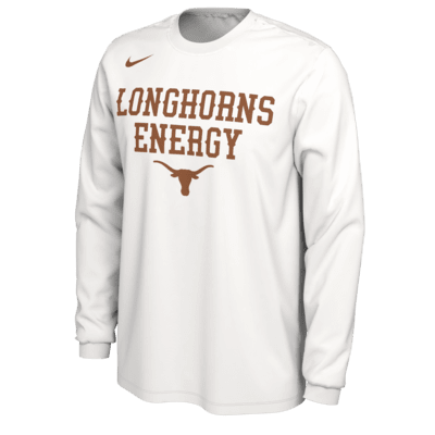 Texas Men's Nike College Long-Sleeve T-Shirt